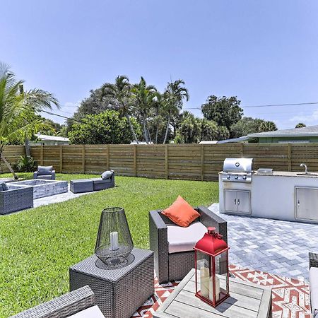 Beach House With Outdoor Kitchen, Walk To Coast Какао-Бич Экстерьер фото